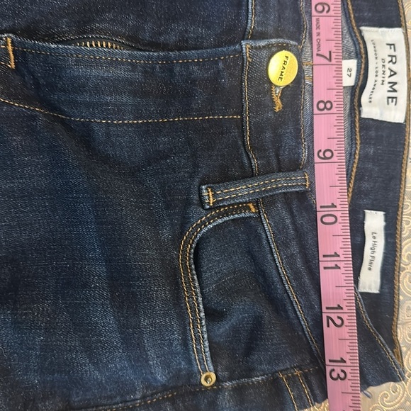 Frame Denim Flare Jeans Excellent Condition - Picture 8 of 10
